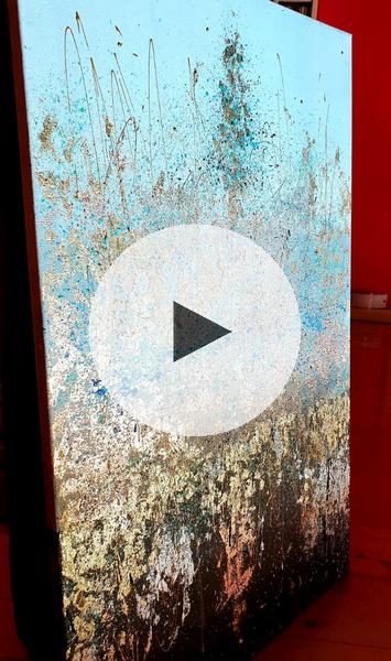 ArteDiAlina.com painting: Golden sparks